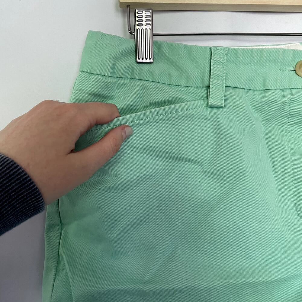 Lands' End Green Mint Summer Shorts - Women's Size 12P - Picture 2 of 7